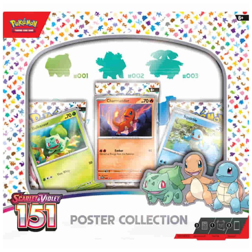 Pokemon SV: 151 Poster Collection - English Sealed Product