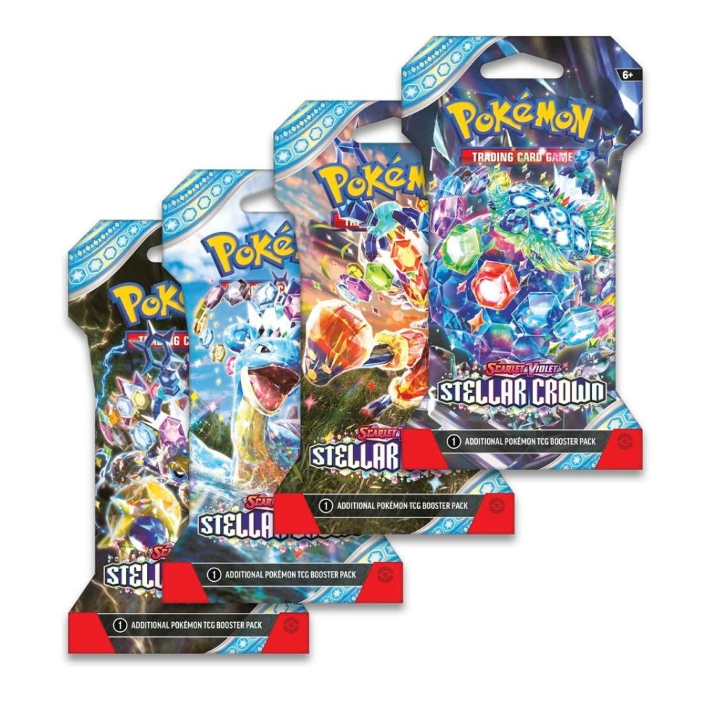 Pokemon Stellar Crown - English Sleeved Booster Pack