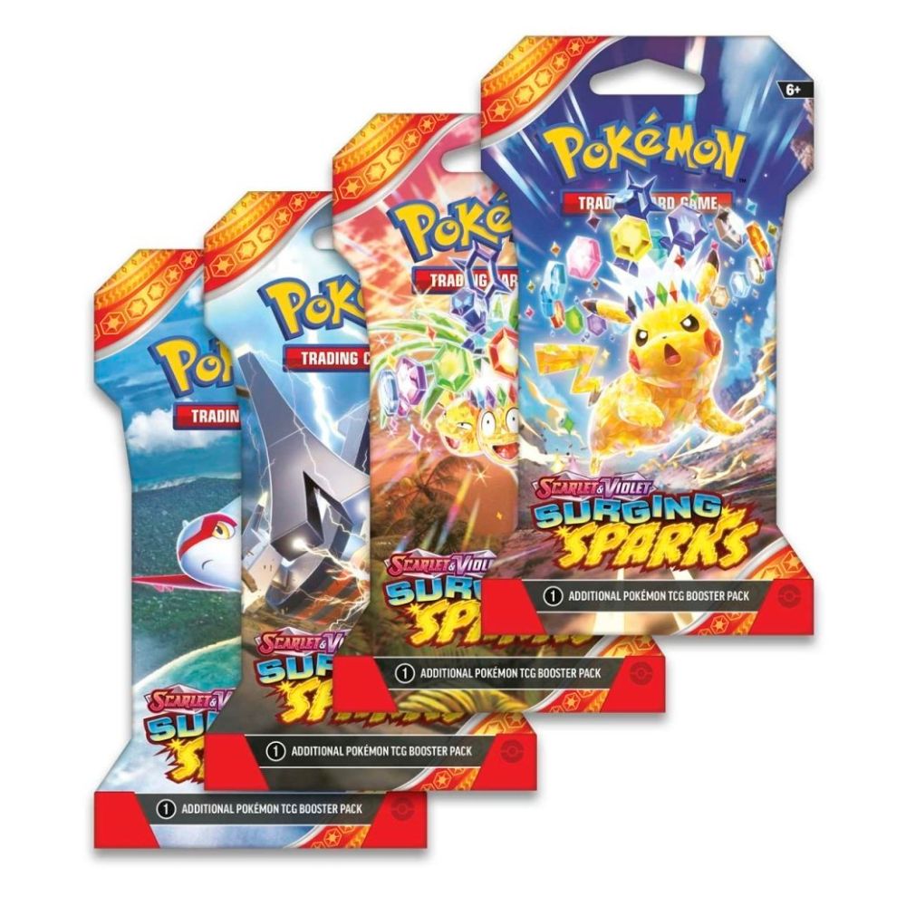 Pokemon Surging Sparks - English Sleeved Booster Pack