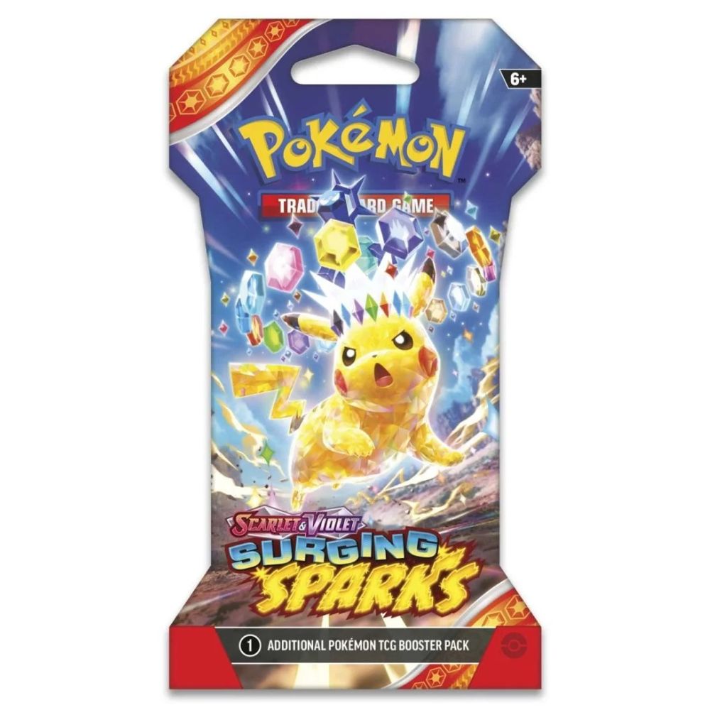 Pokemon Surging Sparks - English Sleeved Booster Pack