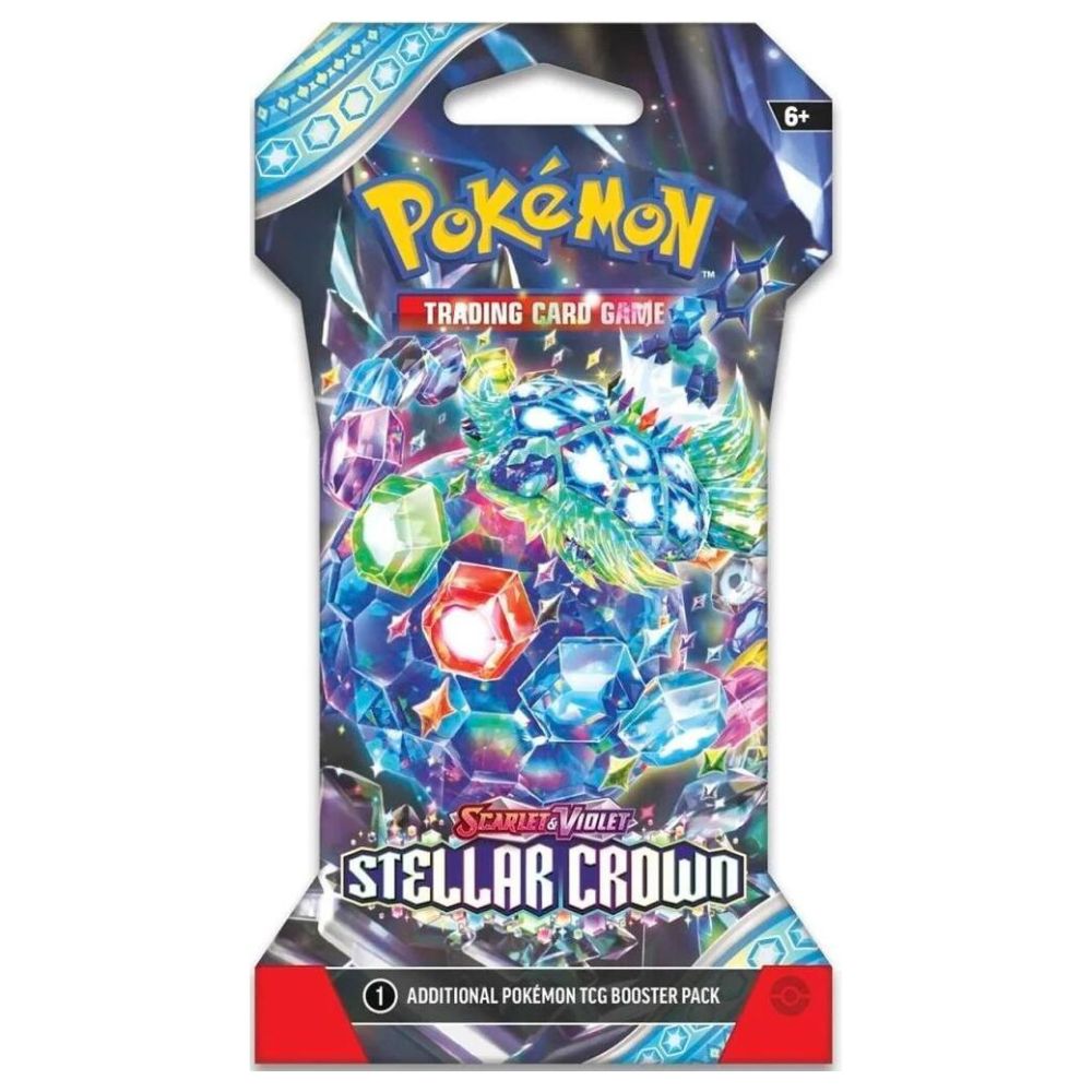 Pokemon Stellar Crown - English Sleeved Booster Pack