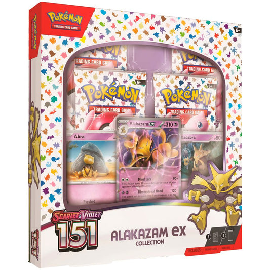 Pokemon SV: 151 Alakazam ex Collection - English Sealed Product