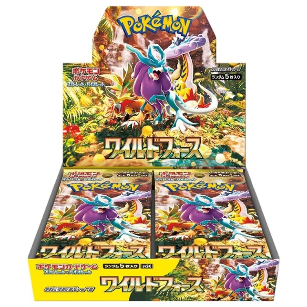Pokemon Wild Force - Japanese Sealed Booster Box