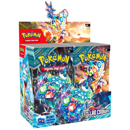 Pokemon Stellar Crown - English Sealed Booster Box