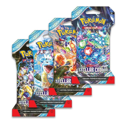 Pokemon Stellar Crown - English Sleeved Booster Pack