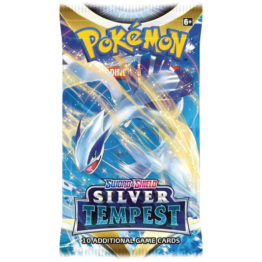 Pokemon Silver Tempest booster pack on fireleaftcg.com